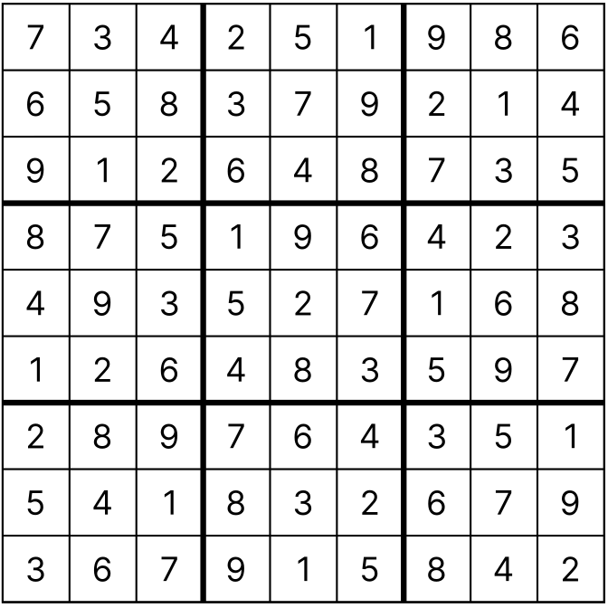 Seite 20 Sudoku (Schwer) Lösung (Wiener Zeitung, WZ Rätselheft 2026)