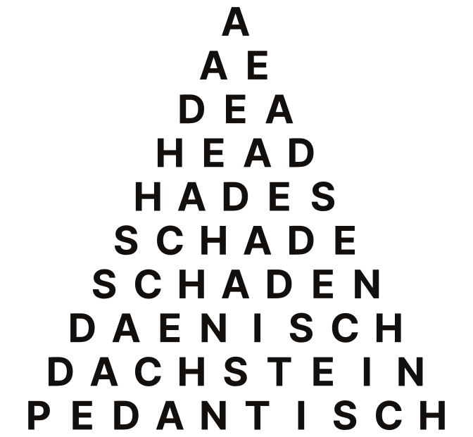 Seite 67: Pyramide Lösung (Wiener Zeitung, WZ Rätselheft Sommer 2026)