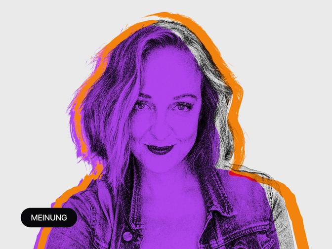 Stilisiertes Portrait Foto von Nunu Kaller