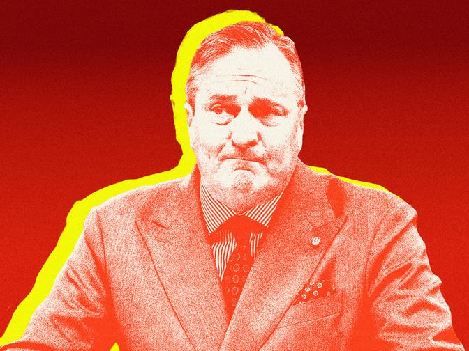 Ein Stilisiertes Portrait von Manfred Juraczka