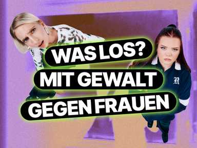 Aufmacher Was los? mit Gewalt gegen Frauen.