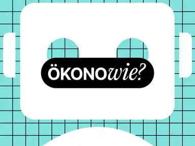 Eine Illustration mit einem Roboterkopf.