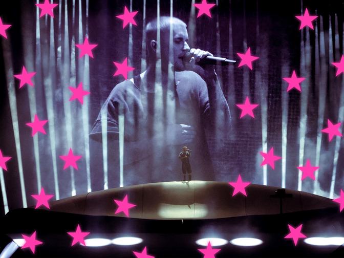 INDIO, KALIFORNIEN – 11. APRIL: Justin Bieber tritt am 11. April 2026 im Empire Polo Club in Indio, Kalifornien, auf der Coachella-Bühne im Rahmen des Coachella Valley Music and Arts Festival 2026 auf.