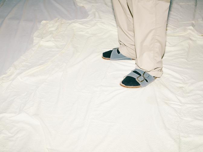 Tatortreiniger Peter Vachutta legt größten Wert auf Sauberkeit.