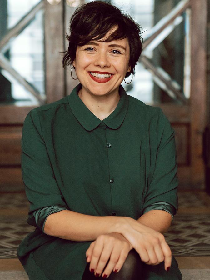 Ein Foto von Kulturwissenschaftlerin und Autorin Elisabeth Lechner.